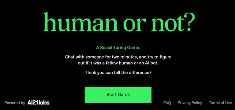 Human Or Not AI Game| BEST AI ATTRACTIVE GAME TOOL 2024