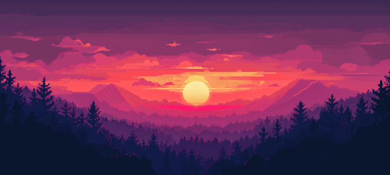 54 Incredibly Stunning Pixel Art Phone Wallpapers Made by Midjourney