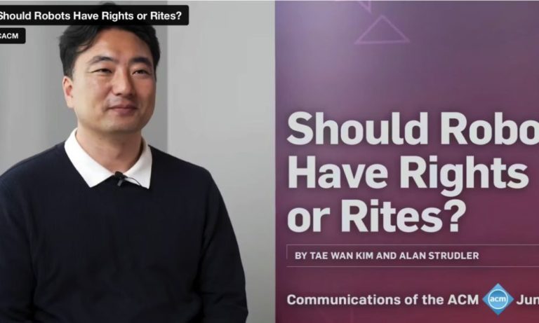 June 2023 CACM: Should Robots Have Rights or Rites?