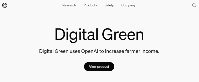 Digital Green and OpenAI Help Farmers in India with Farmer.Chat