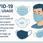 Covid-19 mask information.