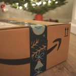 Amazon’s newest AI tool is designed to enhance product listings Amazon box on floor