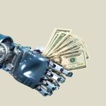 The hottest AI wearables and gadgets you can buy right now Robot hand holding lots of cash