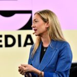 Whitney Wolfe Herd, Founder & CEO, Bumble speaks onstage during Vox Media's 2023 Code Conference
